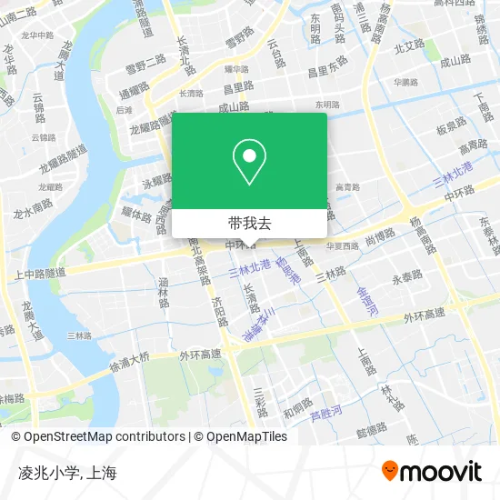 凌兆小学地图
