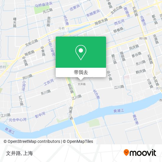 文井路地图