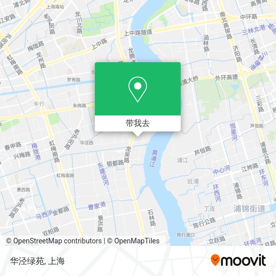 华泾绿苑地图