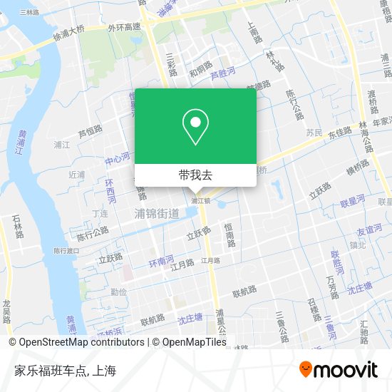 家乐福班车点地图