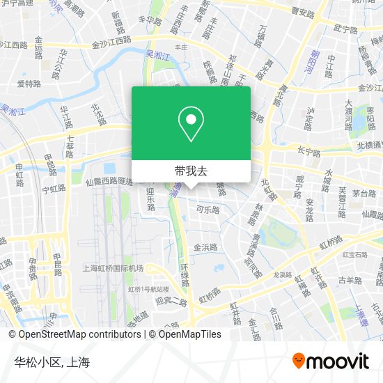 华松小区地图