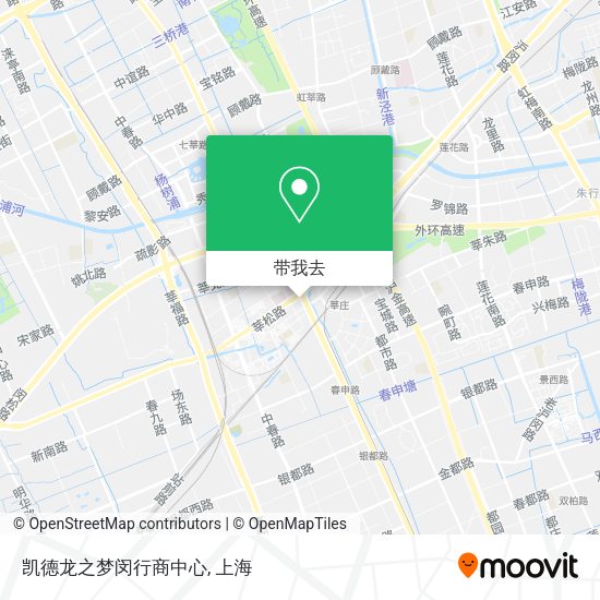 凯德龙之梦闵行商中心地图