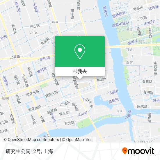研究生公寓12号地图