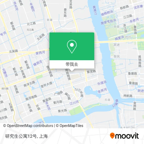 研究生公寓12号地图