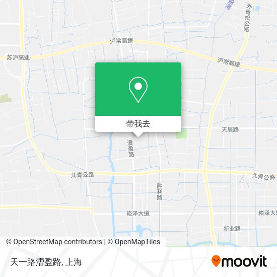 天一路漕盈路地图