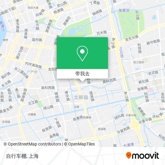 自行车棚地图