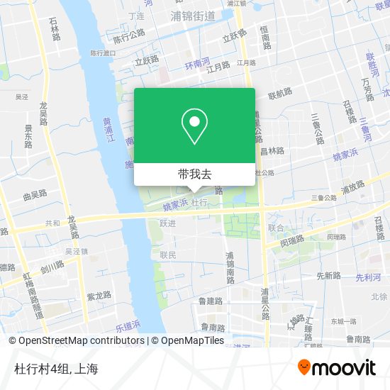 杜行村4组地图