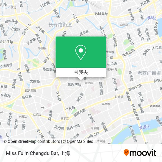 Miss Fu In Chengdu Bar地图