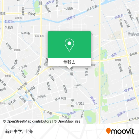 新陆中学地图