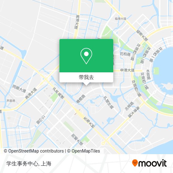 学生事务中心地图