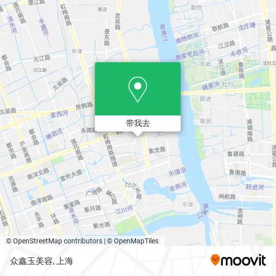 众鑫玉美容地图