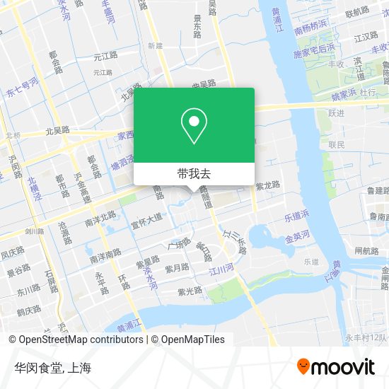 华闵食堂地图