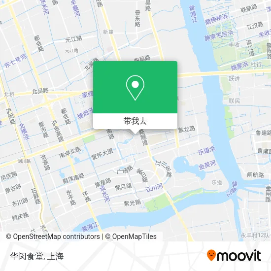 华闵食堂地图
