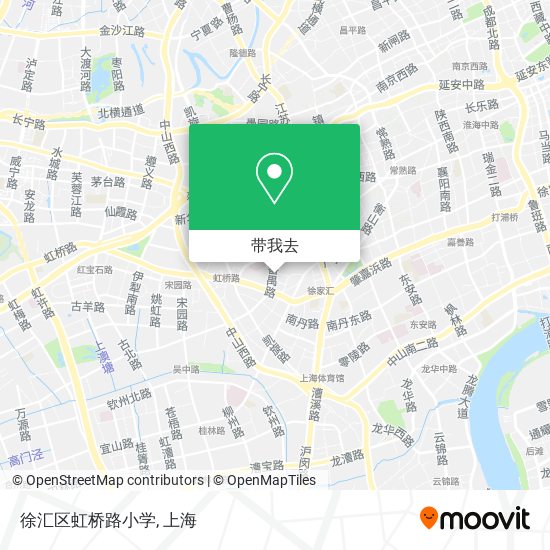 徐汇区虹桥路小学地图