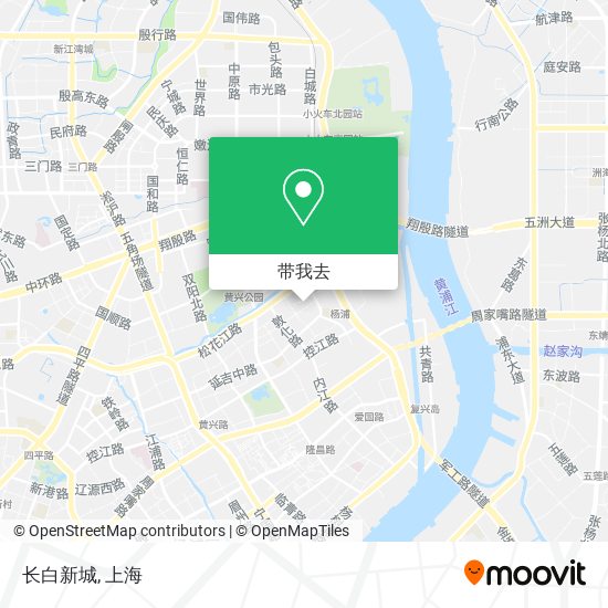 长白新城地图