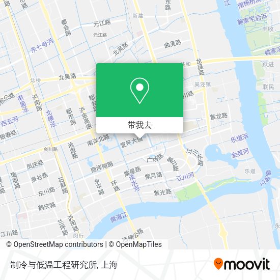 制冷与低温工程研究所地图