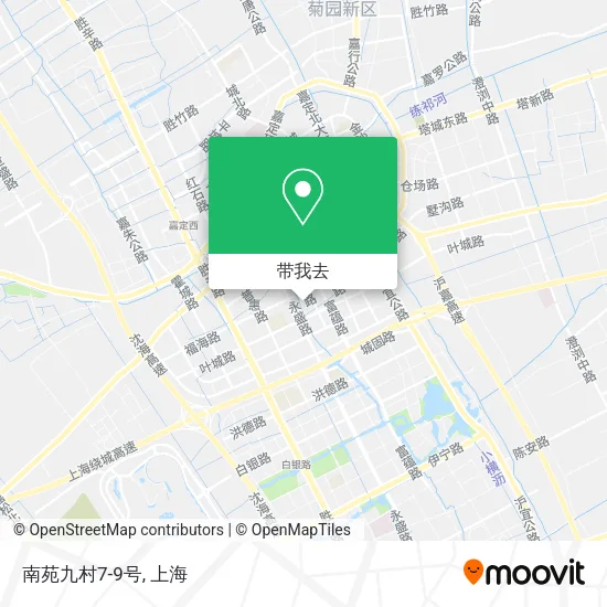 南苑九村7-9号地图