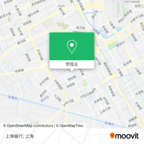 上海银行地图