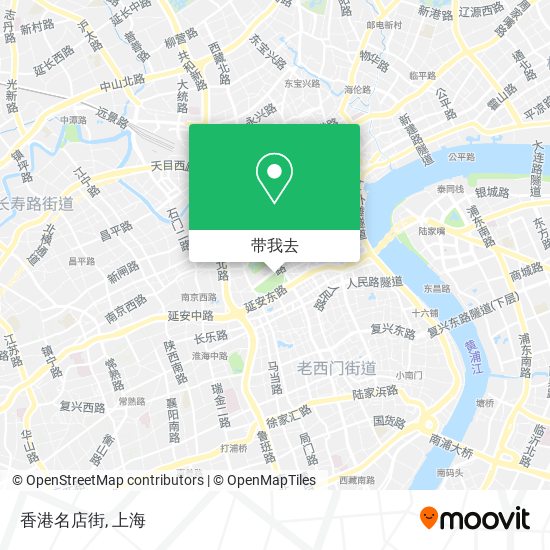 香港名店街地图