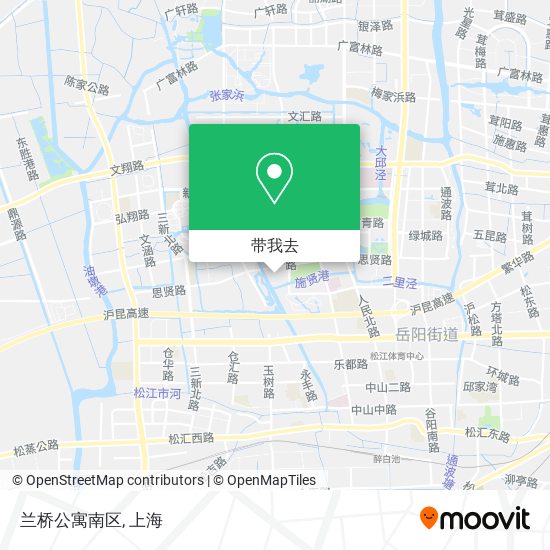 兰桥公寓南区地图