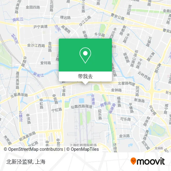 北新泾监狱地图