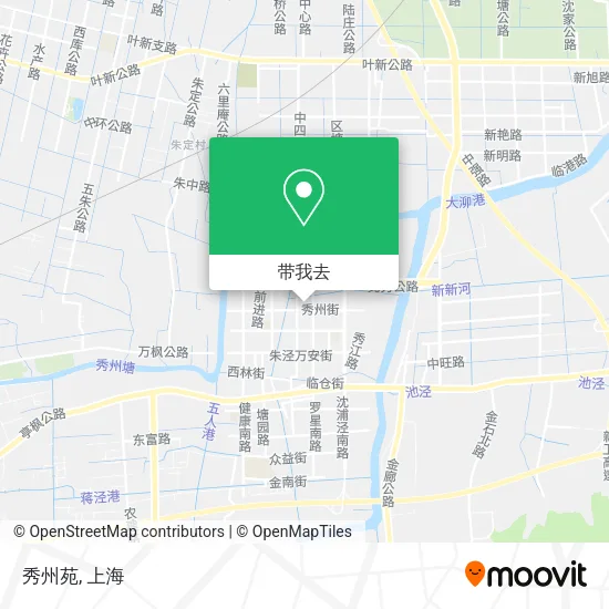 秀州苑地图