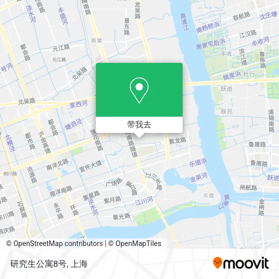 研究生公寓8号地图