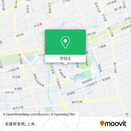 老藤树食栈地图