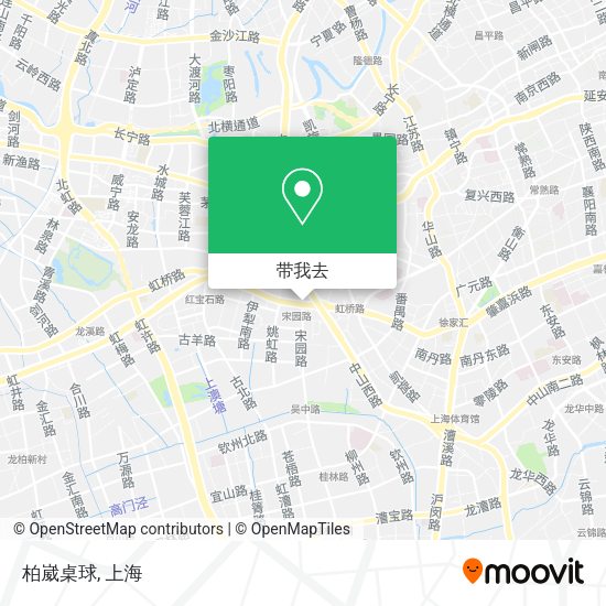 柏崴桌球地图