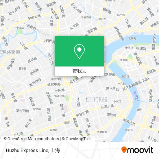 Huzhu Express Line地图