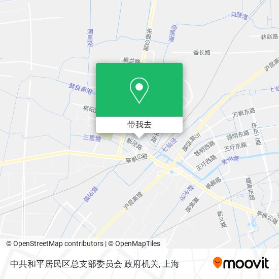 中共和平居民区总支部委员会 政府机关地图