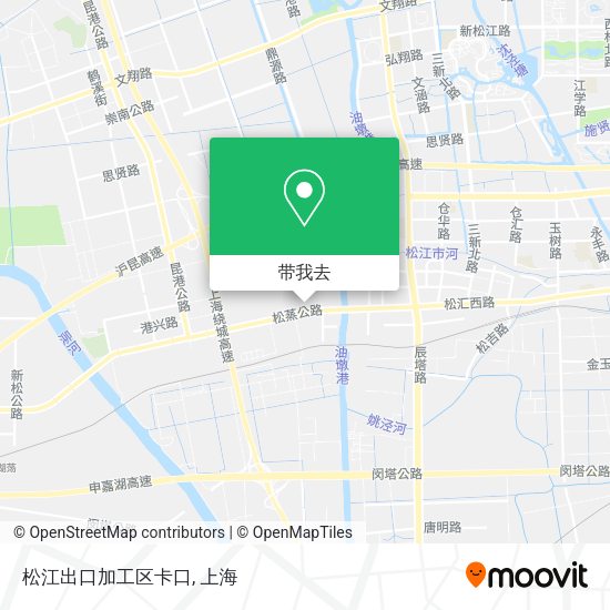 松江出口加工区卡口地图