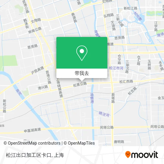 松江出口加工区卡口地图