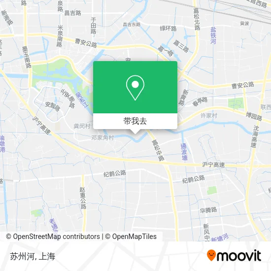 苏州河地图