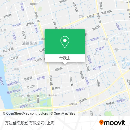 万达信息股份有限公司地图