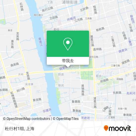 杜行村1组地图