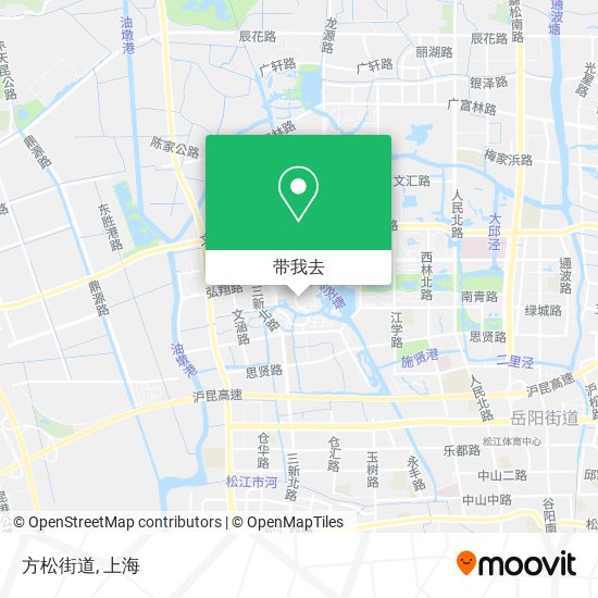 方松街道地图