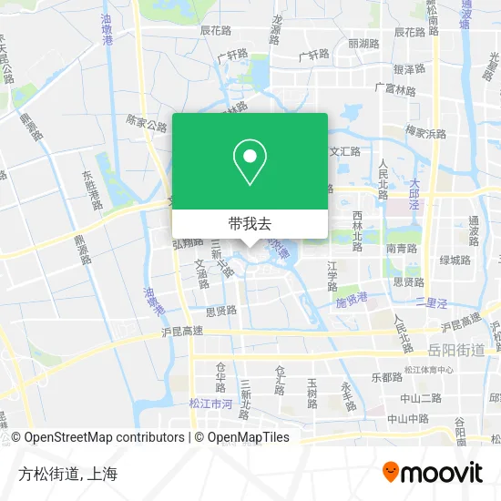 方松街道地图