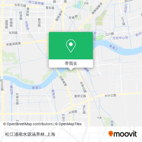 松江浦南水源涵养林地图
