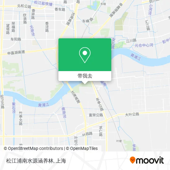 松江浦南水源涵养林地图