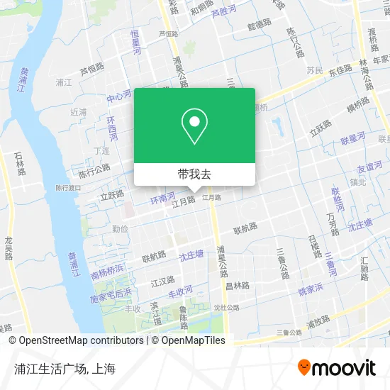 浦江生活广场地图