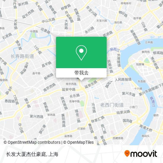 长发大厦杰仕豪庭地图