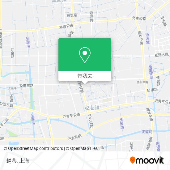 赵巷地图