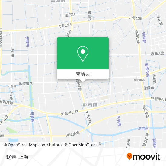 赵巷地图