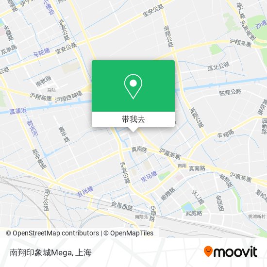 南翔印象城Mega地图