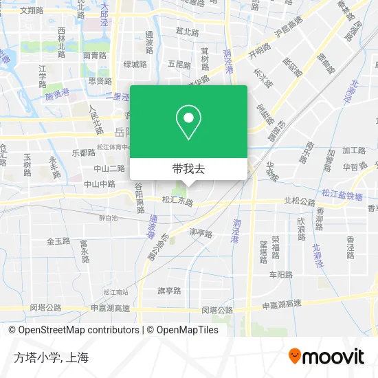 方塔小学地图