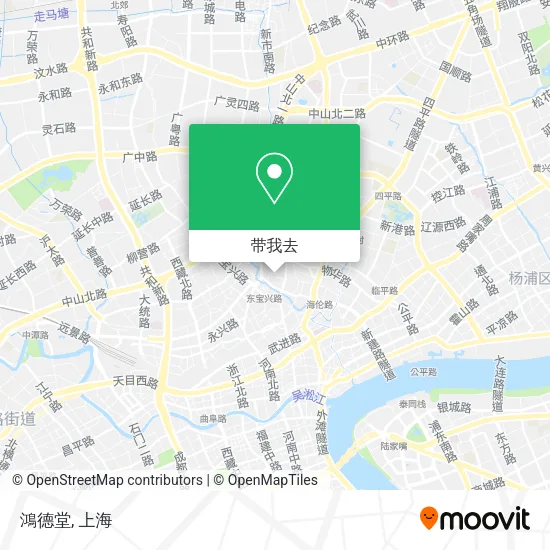 鴻德堂地图