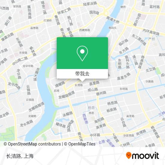 长清路地图