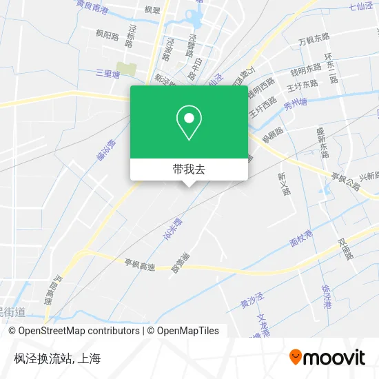 枫泾换流站地图