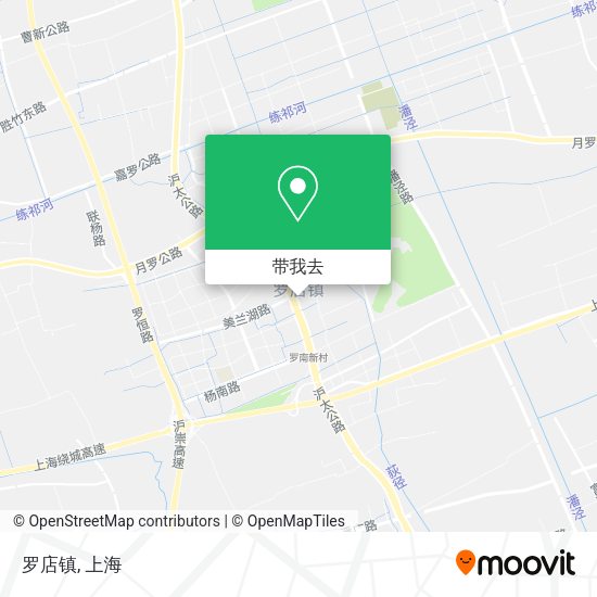 罗店镇地图